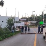 Se activa bloqueo en la desviación a San Miguel Progreso