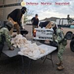 EN SONORA, AUTORIDADES FEDERALES ASEGURAN 200 KILOS DE METANFETAMINA OCULTOS EN CARRETES INDUSTRIALES