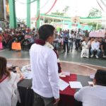 Impulsa Salomón Jara desarrollo en Candelaria Loxicha con Trabajo que Transforma tu Municipio