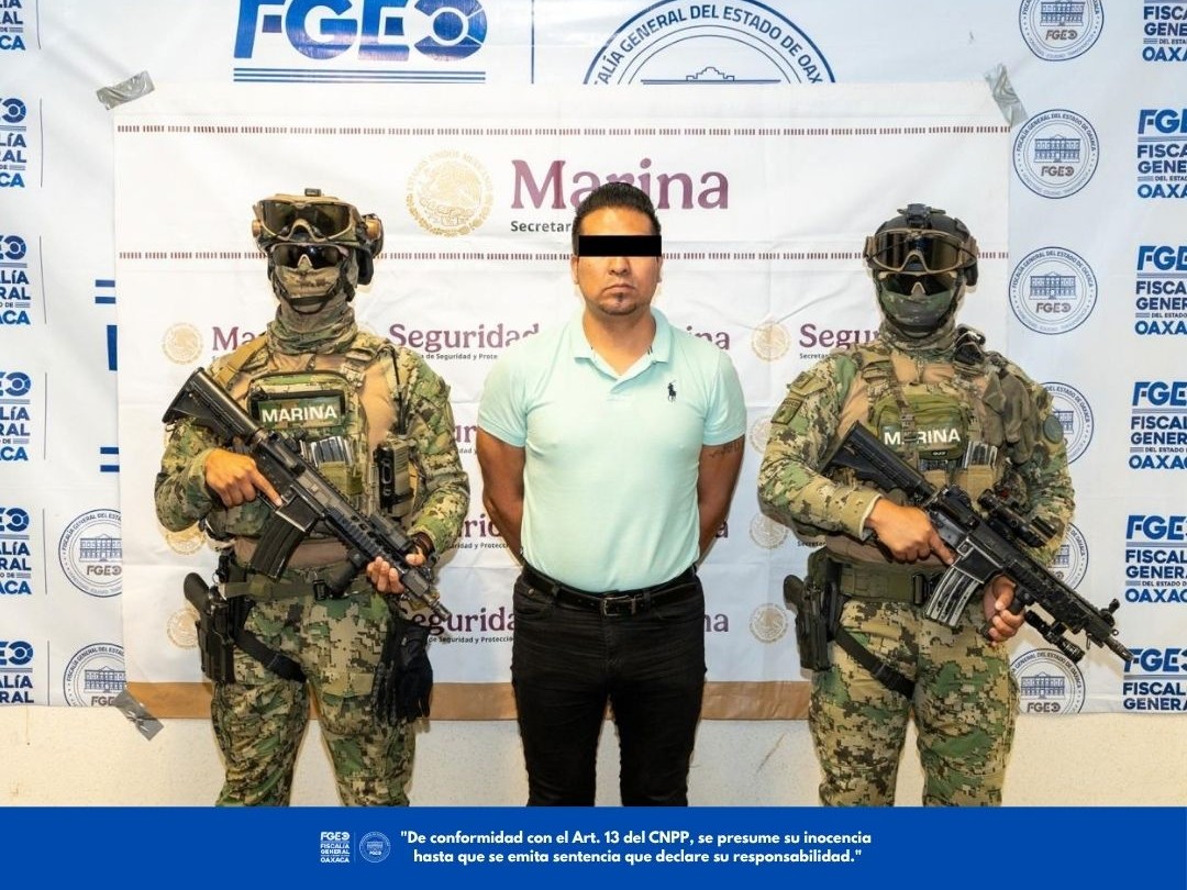 Fiscalía General del Estado logra la detención de R.G.C.C., líder extorsionador en la Central de Abasto, y desarticula brazo financiero de la organización ASAEO